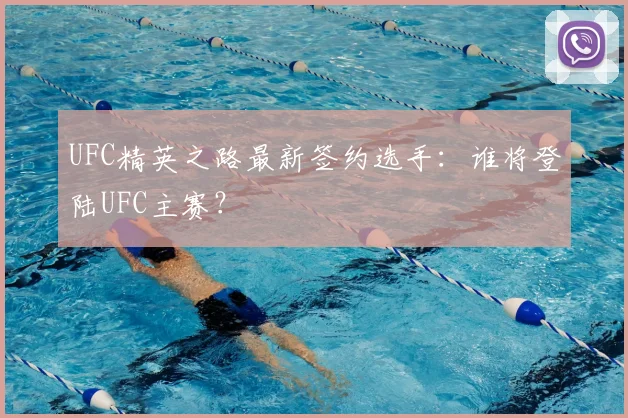 UFC精英之路最新签约选手:谁将登陆UFC主赛?